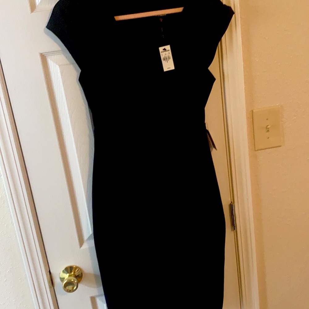 Express women’s black dress